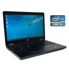 Ноутбук Dell Latitude E5550 / 15.6" TN / Intel Core i5-4210U (2(4) ядра по 1.7-2.7 GHz) / 8GB DDR3 / 256GB SSD / HD Graphics 4400 / WebCam б/в