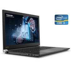 Ноутбук Toshiba Tecra A50D / 15.6" (1920x1080) IPS / Intel Core i7-7500U (2 (4) ядра по 2.7 - 3.5 GHz) / 8 GB DDR4 / 240 GB SSD / Intel HD Graphics 620 / WebCam / DVD-ROM / Win 10 Pro б/в