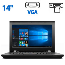 Ноутбук Lenovo ThinkPad L430 / 14'' TN / Core i5-3230M (2(4) ядра по 2.6-3.2GHz) / 4GB DDR3 / 500GB HDD / HD Graphics 4000 / WebCam / DVD-ROM б/в