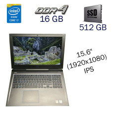 Ігровий ноутбук Dell Inspiron G7 15 7588 / 15.6" IPS / Intel Core i7-8750H (6(12) ядра по 2.2-4.1 GHz) / 16GB DDR4 / 512GB SSD / GeForce GTX 1060, 6GB GDDR5, 192-bit / WebCam б/в