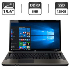 Ноутбук Б-клас HP ProBook 4520s / 15.6" (1366x768) TN / Intel Core i5-480M (2 (4) ядра по 2.66 - 2.93 GHz) / 8 GB DDR3 / 128 GB SSD / AMD Radeon HD 5145, 512 MB GDDR3, 64-bit / DVD-ROM / VGA б/в