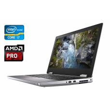 Ігровий ноутбук Dell Precision 7540 / 15.6" (1920x1080) IPS Touch / Intel Core i7-9850H (6 (12) ядер по 2.6 - 4.6 GHz) / 16 GB DDR4 / 512 GB SSD / AMD Radeon Pro WX 3200, 4 GB GDDR5, 128-bit / WebCam б/в