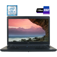 Ноутбук Б-клас Dell Latitude 5490 / 14" (1920x1080) IPS / Intel Core i5-7300U (2 (4) ядра по 2.6 - 3.5 GHz) / 4 GB DDR4 / 128 GB SSD / Intel HD Graphics 620 / WebCam / USB 3.1 / HDMI / Windows 10 б/в