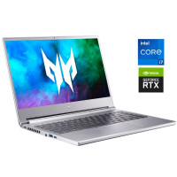 Ігровий ультрабук Acer Predator Triton 300 SE PT314-51s-73N5 / 14" (1920x1080) IPS / Intel Core i7-11370H (4 (8) ядра по 3.3 - 4.8 GHz) / 16 GB DDR4 / 1000 GB SSD M.2 / nVidia GeForce RTX 3060, 6 GB GDDR6, 192-bit / WebCam б/в