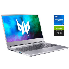 Ігровий ультрабук Acer Predator Triton 300 SE PT314-51s-73N5 / 14" (1920x1080) IPS / Intel Core i7-11370H (4 (8) ядра по 3.3 - 4.8 GHz) / 16 GB DDR4 / 1000 GB SSD M.2 / nVidia GeForce RTX 3060, 6 GB GDDR6, 192-bit / WebCam б/в