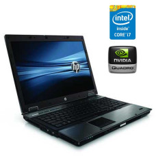 Ноутбук HP EliteBook 8740w / 17" (1920x1200) TN / Intel Core i7-720QM (4 (8) ядра по 1.6 - 2.8 GHz) / 8 GB DDR3 / 256 GB SSD / nVidia Quadro FX 3800M, 1 GB GDDR3, 256-bit / WebCam б/в