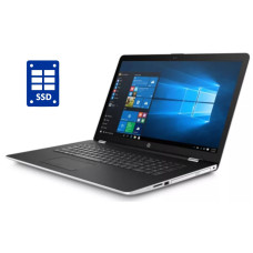 Ноутбук HP 17-bs032ds / 17.3" (1600x900) TN Touch / Intel Pentium N3710 (4 ядра по 1.6 - 2.56 GHz) / 8 GB DDR3 / 240 GB SSD / Intel HD Graphics / WebCam / DVD-ROM / Win 10 Home б/в
