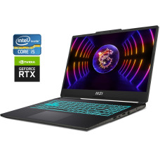 Ігровий ноутбук MSI Cyborg 15 A12VF / 15.6" (1920x1080) IPS / Intel Core i5-12450H (8 (12) ядер по 3.3 - 4.4 GHz) / 16 GB DDR4 / 512 GB SSD / nVidia GeForce RTX 4060, 8 GB GDDR6, 128-bit / WebCam б/в