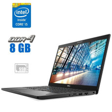 Ноутбук Dell Latitude E7490 / 14" (1920x1080) IPS Touch / Intel Core i5-8250U (4 (8) ядра по 1.6 - 3.4 GHz) / 8 GB DDR4 / 480 GB SSD / Intel UHD Graphics 620 / WebCam б/в