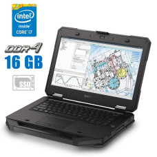 Ноутбук Dell Latitude / 14" TN / Core i7-6600U (2(4) ядра по 2.6-3.4GHz) / 16GB DDR4 / 256GB SSD / UHD Graphics 520 / WebCam б/в