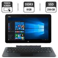 Ноутбук-трансформер Б-клас Fujitsu Tablet Stylistic R726 / 12.5" IPS Touch / Intel Core i5-6300U (2(4) ядра по 2.4-3GHz) / 8GB DDR3 / 256GB SSD / HD Graphics 520 / WebCam 2 MP + 5 MP / HDMI б/в