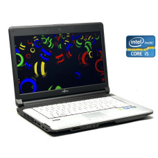 Ноутбук Fujitsu LifeBook S710 / 14" TN / Intel Core i5-520M (2(4) ядра по 2.4-2.93 GHz) / 8GB DDR3 / 128GB SSD / HD Graphics / WebCam / Win 10 Pro б/в