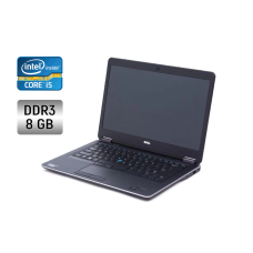 Ультрабук Dell Latitude E7440 / 14" (1366x768) TN / Intel Core i5-4310U (2 (4) ядра по 2.0 - 3.0 GHz) / 8 GB DDR3 / 256 GB SSD / Intel HD Graphics 4400 / WebCam / Windows 10 б/в
