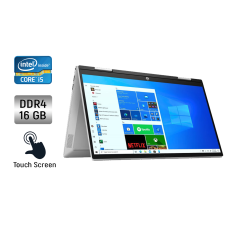 Ноутбук-трансформер HP Pavilion X360 / 14" (1920x1080) IPS Touch / Intel Core i5-1035G1 (4 (8) ядра по 1.0 - 3.6 GHz) / 16 GB DDR4 / 512 GB SSD / Intel UHD Graphics / WebCam / Fingerprint б/в