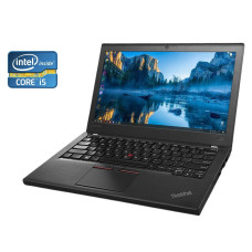 Нетбук Б-клас Lenovo ThinkPad X260 / 12.5" (1920x1080) IPS / Intel Core i5-6300U (2 (4) ядра по 2.4 - 3.0 GHz) / 16 GB DDR4 / 240 GB SSD / Intel HD Graphics 520 / WebCam / Win 10 Pro б/в