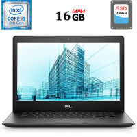 Ноутбук Dell Latitude 3490 / 14" TN / Intel Core i5-8250U (4(8) ядра по 1.6-3.4GHz) / 16GB DDR4 / 256GB SSD / UHD Graphics 620 / WebCam / USB 3.1 / HDMI б/в