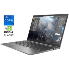 Мобільна робоча станція HP ZBook Firefly 14 G8 / 14" (1920x1080) IPS / Intel Core i7-1165G7 (4 (8) ядра по 2.8 - 4.7 GHz) / 16 GB DDR4 / 512 GB SSD M.2 / nVidia Quadro T500, 4 GB GDDR6, 64-bit / WebCam / Win 11 Pro б/в
