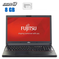 Ноутбук Fujitsu Lifebook E554 / 15.6" (1366x768) TN / Intel Core i3-4100M (2 (4) ядра по 2.5 GHz) / 8 GB DDR3 / 480 GB SSD / Intel HD Graphics 4600 б/в