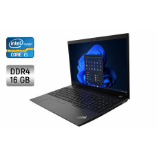 Ультрабук Б-клас Lenovo ThinkPad L15 Gen1 / 15.6" (1920x1080) IPS / Intel Core i5-10210U (4 (8) ядра по 1.6 - 4.2 GHz) / 16 GB DDR4 / 512 GB SSD / Intel UHD Graphics / WebCam / Windows 10 б/в