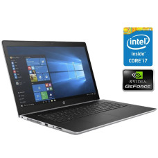Ігровий ноутбук HP ProBook 470 G5 / 17.3" (1920x1080) IPS / Intel Core i7-8550U (4 (8) ядра по 1.8 - 4.0 GHz) / 16 GB DDR4 / 240 GB SSD / nVidia GeForce 930MX, 2 GB DDR3, 64-bit / WebCam / Win 10 Pro б/в
