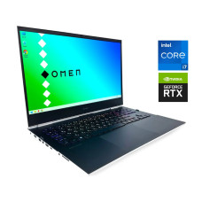 Ігровий ноутбук HP Omen 16-b0005dx / 16.1" (2560x1440) IPS / Intel Core i7-11800H (8 (16) ядер по 2.3 - 4.6 GHz) / 32 GB DDR4 / 1000 GB SSD / nVidia GeForce RTX 3070, 8 GB GDDR6, 256-bit / WebCam б/в