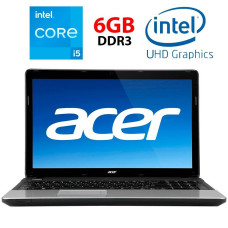 Ноутбук Б-клас Acer Aspire V1-571 / 15.6" (1366x768) TN / Intel Core i5-3210M (2 (4) ядра по 2.5 - 3.1 GHz) / 6 GB DDR3 / 320 GB HDD / Intel HD Graphics 4000 / WebCam б/в
