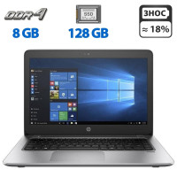 Ноутбук Б-клас HP ProBook 440 G4 / 14" (1366x768) TN / Intel Core i5-7200U (2 (4) ядра по 2.5 - 3.1 GHz) / 8 GB DDR4 / 256 GB SSD / Intel HD Graphics 620 / WebCam / VGA б/в