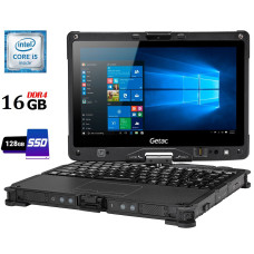 Захищений ноутбук-трансформер Getac V110 G3 / 11.6" (1366x768) IPS Touch / Intel Core i5-6200U (2 (4) ядра по 2.3 - 2.8 GHz) / 16 GB DDR4 / 128 GB SSD / Intel HD Graphics 520 / WebCam / HDMI / 4G LTE / Дві батареї б/в