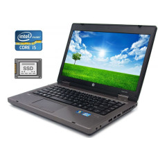 Ноутбук HP ProBook 6470b / 14" (1366x768) TN / Intel Core i5-3340M (2 (4) ядра по 2.7 - 3.4 GHz) / 8 GB DDR3 / 256 GB SSD / Intel HD Graphics 4000 / WebCam / DisplayPort / 4G LTE б/в
