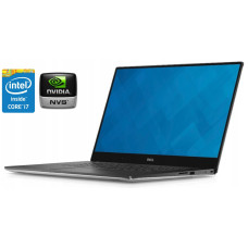 Мобільна робоча станція Б-клас Dell Precision 5510 / 15.6" (3840x2160) IPS Touch / Intel Core i7-6820HQ (4 (8) ядра по 2.7 - 3.6 GHz) / 16 GB DDR4 / 256 GB SSD + 500 GB HDD / nVidia Quadro 1000M, 2 GB GDDR3, 128-bit / WebCam / Win 10 Pro б/в