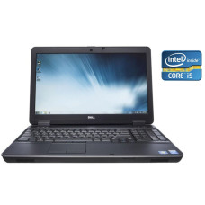 Ноутбук Dell Latitude E6540 / 15.6" TN / Core i5-4310M (2(4) ядра по 2.7-3.4GHz) / 8GB DDR3 / 512GB SSD / HD Graphics 4600 / WebCam / DVD-ROM / Win 10 Pro б/в
