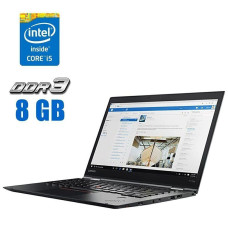 Ноутбук-трансформер Б-клас Lenovo ThinkPad Yoga X1 / 14" (2560x1440) IPS Touch / Intel Core i5-7300U (2 (4) ядра по 2.6 - 3.5 GHz) / 8 GB DDR3 / 240 GB SSD / Intel HD Graphics 620 / WebCam б/в