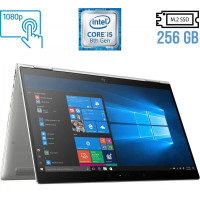 Ноутбук-трансформер HP EliteBook x360 1030 G3 / 13.3" (1920x1080) IPS Touch / Intel Core i5-8350U (4 (8) ядра по 1.7 - 3.6 GHz) / 8 GB DDR3 / 256 GB SSD M.2 / Intel UHD Graphics 620 / WebCam / Fingerprint / USB 3.1 / HDMI б/в