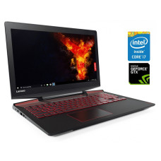Ігровий ноутбук Lenovo Legion Y720-15IKB / 15.6" (1920x1080) IPS / Intel Core i7-7700HQ (4 (8) ядра по 2.8 - 3.8 GHz) / 16 GB DDR4 / 512 GB SSD M.2 + 1000 GB HDD / nVidia GeForce GTX 1060, 6 GB GDDR5, 192-bit / WebCam б/в