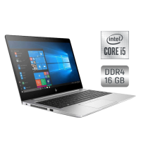 Ультрабук Б-клас HP EliteBook 840 G5 / 14" (1920x1080) IPS / Intel Core i5-8350U (4 (8) ядра по 1.7 - 3.6 GHz) / 16 GB DDR4 / 512 GB SSD / Intel UHD Graphics 620 / WebCam / Fingerprint / Windows 10 б/в