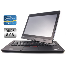 Нетбук-трансформер Б-клас Lenovo ThinkPad S230u Twist / 12.5" (1366x768) IPS Touch / Intel Core i5-3337U (2 (4) ядра по 1.8 - 2.7 GHz) / 4 GB DDR3 / 128 GB SSD / Intel HD Graphics 4000 / WebCam / Win 10 б/в