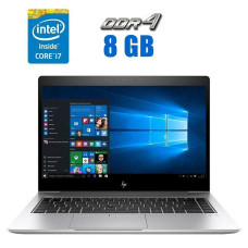 Ультрабук HP EliteBook 840 G6 / 14" (1920x1080) IPS / Intel Core i7-8650U (4 (8) ядра по 1.9 - 4.2 GHz) / 8 GB DDR4 / 480 GB SSD / Intel UHD Graphics 620 / WebCam б/в