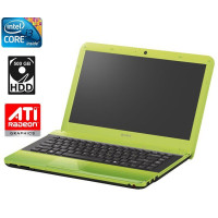 Ноутбук Б-класс Sony Vaio PCG-6121M / 14" TN / Intel Core i3-350M (2(4) ядра по 2.26 GHz) / 4GB DDR3 / 500GB HDD / ATI Mobility Radeon HD 545v, 512MB GDDR3, 64-bit / WebCam / DVD-RW / АКБ не тримає б/в