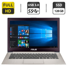 Ультрабук Asus ZenBook UX31A / 13.3" IPS / Intel Core i7-3517U (2(4) ядра по 1.9-3 GHz) / 4GB DDR3 / 128GB SSD / HD Graphics 4000 / WebCam / USB 3 б/в