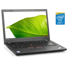 Ультрабук Lenovo ThinkPad T470 / 14" (1920x1080) IPS / Intel Core i7-7600U (2 (4) ядра по 2.8 - 3.9 GHz) / 16 GB DDR4 / 256 GB SSD / Intel HD Graphics 620 / WebCam / Win 10 Pro б/в