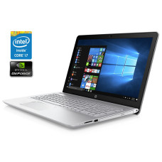 Ігровий ноутбук HP Pavilion 15t-c000 / 15.6" (1920x1080) IPS Touch / Intel Core i7-7500U (2 (4) ядра по 2.7 - 3.5 GHz) / 8 GB DDR4 / 240 GB SSD / nVidia GeForce 940MX, 2 GB GDDR5, 64-bit / WebCam / DVD-ROM / Win 10 Home б/в
