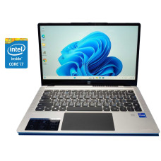 Ультрабук Gateway 14.1 Ultra Slim GWTC71427-SL / 14.1" (1920x1080) IPS Touch / Intel Core i7-1255U (10 (12) ядер по 3.5 - 4.7 GHz) / 8 GB DDR4 / 512 GB SSD / Intel Iris Xe Graphics / WebCam / Win 11 Home б/в