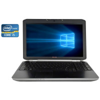 Ноутбук Dell Latitude E5520 / 15.6" (1366x768) TN / Intel Core i5-2430M (2 (4) ядра по 2.4 - 3.0 GHz) / 8 GB DDR3 / 320 GB HDD / Intel HD Graphics 3000 / WebCam б/в