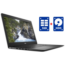 Ноутбук Dell Vostro 3501 / 15.6" IPS / Intel Core i3-1005G1 (2(4) ядра по 1.2-3.4GHz) / 8GB DDR4 / 256GB SSD + 1000GB HDD / UHD Graphics / WebCam / Win 10 Pro б/в