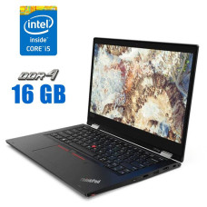Ультрабук Lenovo Thinkpad L13 / 13.3" (1920x1080) IPS / Intel Core i5-10310U (4 (8) ядра по 1.7 - 4.4 GHz) / 16 GB DDR4 / 480 GB SSD / Intel UHD Graphics / WebCam б/в
