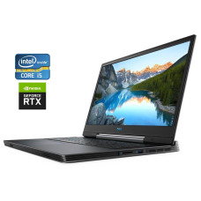Ігровий ноутбук Dell Inspiron G7 7790 / 17.3" (1920x1080) IPS / Intel Core i5-9300H (4 (8) ядер по 2.4 - 4.1 GHz) / 16 GB DDR4 / 128 GB SSD + 1000 GB HDD / nVidia GeForce RTX 2060, 6 GB GDDR6, 192-bit / WebCam б/в