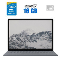 Ультрабук Б-клас Microsoft Surface Laptop 2 1769 / 13.5" (2256x1504) IPS Touch / Intel Core i7-8650U (4 (8) ядра по 1.9 - 4.2 GHz) / 16 GB DDR3 / 480 GB SSD / Intel UHD Graphics 620 / WebCam б/в