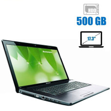 Ноутбук Б-клас Lenovo G780 / Core i3-3110M (2 (4) ядра 2.4 GHz/ 4GB DDR3/640 GB HDD/HD Graphics 4000/Webcam/Без АКБ б/в