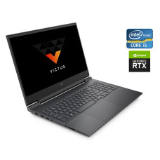 Ігровий ноутбук HP Victus 16-d0013dx / 16.1" (1920x1080) IPS / Intel Core i5-11400H (6 (12) ядер по 2.7 - 4.5 GHz) / 8 GB DDR4 / 256 GB SSD / nVidia GeForce RTX 3050, 4 GB GDDR6, 128-bit / WebCam б/в