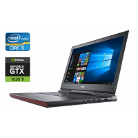 Ігровий ноутбук Б-клас Dell Inspiron 15 7567 / 15.6" (1920x1080) IPS / Intel Core i5-7300HQ (4 ядра по 2.5 - 3.5 GHz) / 16 GB DDR4 / 256 GB SSD + 500 GB HDD / nVidia GeForce GTX 1050 Ti, 4 GB GDDR5, 128-bit / WebCam / Windows 10 б/в